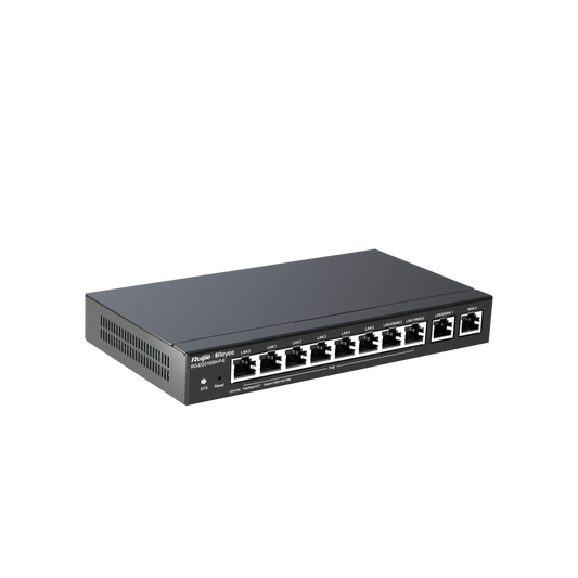 ROUTER DE SEGURIDAD GIGABIT 10 PUERTOS POE+ RG-EG310GH-P-E RUIJIE