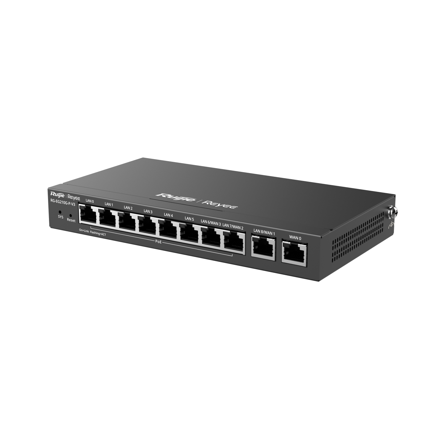 ROUTER 108 GIGA POE ADMINISTRADO CLOUD RG-EG210G-P-V3 RUIJIE