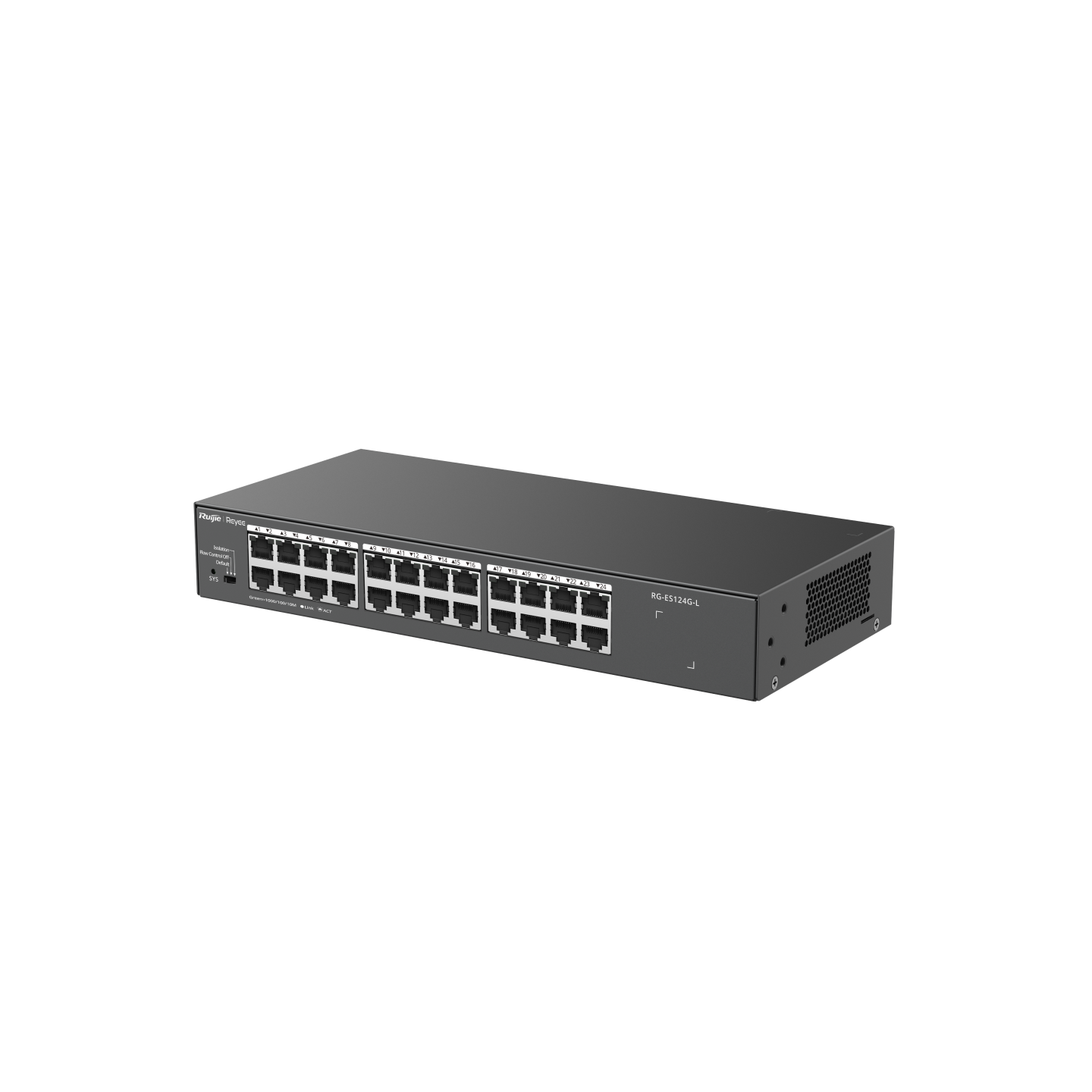 SWITCH 24P NO ADMIN 10/100/1000 RG-ES124G-L RUIJIE