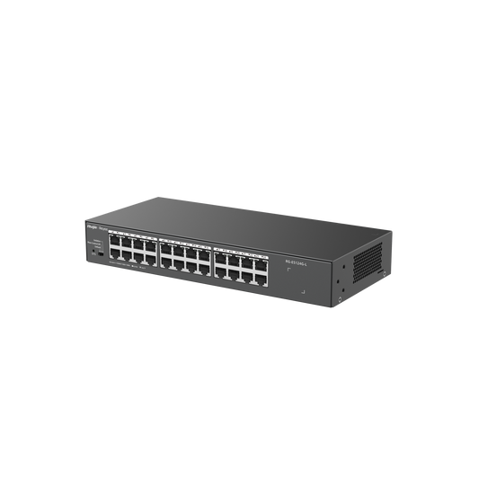 SWITCH 24P NO ADMIN 10/100/1000 RG-ES124G-L RUIJIE
