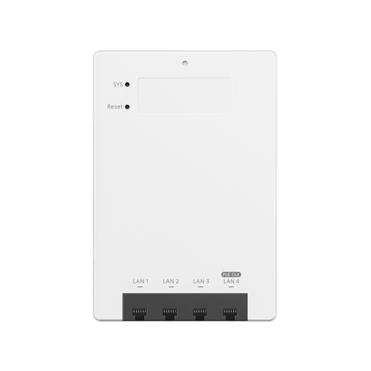 AP MONTADO PARED WIFI 6 1200 MBPS RG-RAP72-WALL RUIJIE
