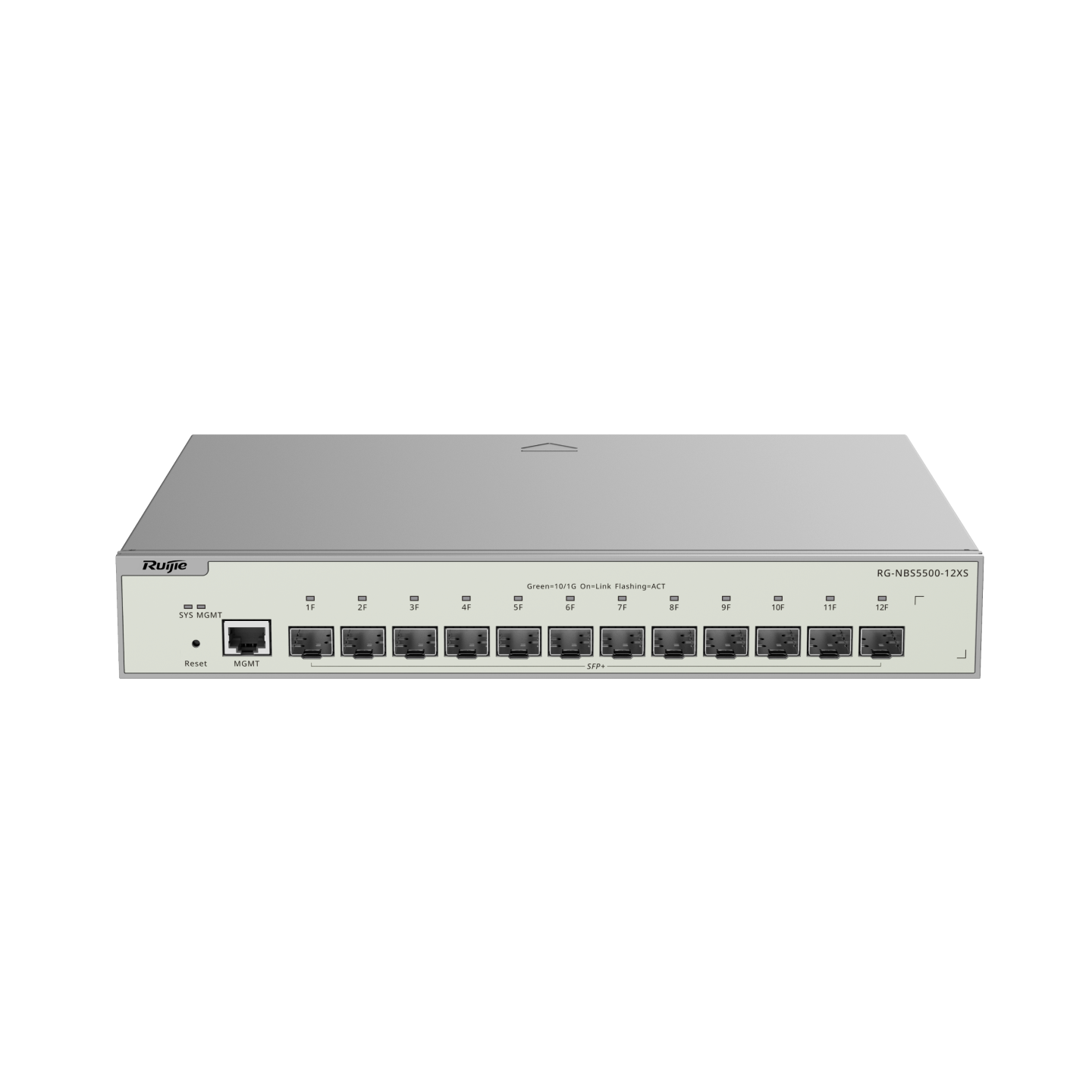 SWITCH DE AGREGACIÓN 12 PUERTOS 10G SFP+ RG-NBS5500-12XS RUIJIE