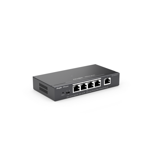 RG-ES205GC-P. Switch 4 Puertos PoE Gigabit inteligente gestionado en la nube