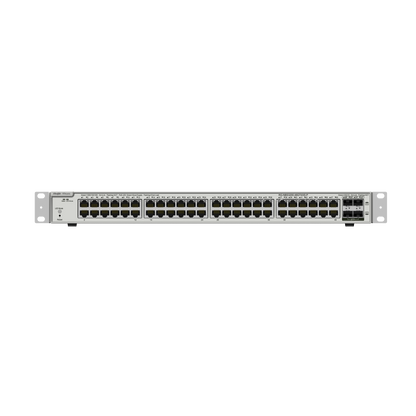 SWITCH GIGABIT CAPA 2 ADMINISTRABLE EN LA NUBE 48 PUERTOS POE+ 4 SFP+ RG-NBS3200-48GT4XS-P RUI
