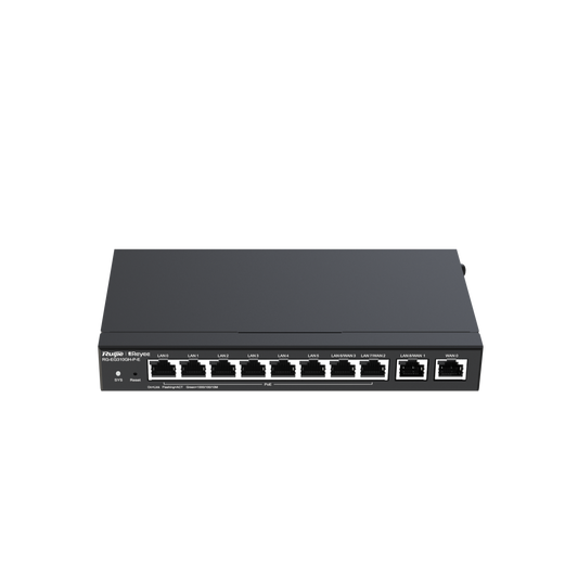 ROUTER DE SEGURIDAD GIGABIT 10 PUERTOS POE+ RG-EG310GH-P-E RUIJIE
