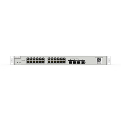 SWITCH GIGABIT CAPA 2 ADMINISTRABLE EN LA NUBE 24 PUERTOS POE+ 4 SFP+ RG-NBS3200-24GT4XS-P RUI