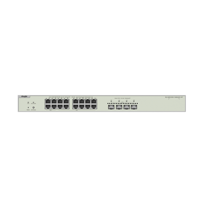 SWITCH GIGABIT CAPA 3 ADMINISTRABLE EN LA NUBE 16 PUERTOS POE++ 4 SFP+ RG-NBS3300-16MG4XS-HP R