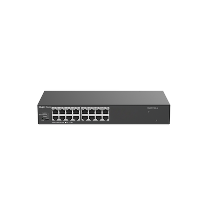 SWITCH 16P NO ADMIN 10/100/1000 RG-ES116G-L RUIJIE