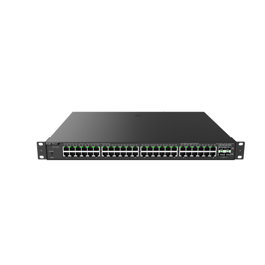 SWITCH GIGABIT CAPA 2 ADMINISTRABLE EN LA NUBE 48 PUERTOS POE+ 4 SFP RG-NBS3100-48GT4SFP-P RUI