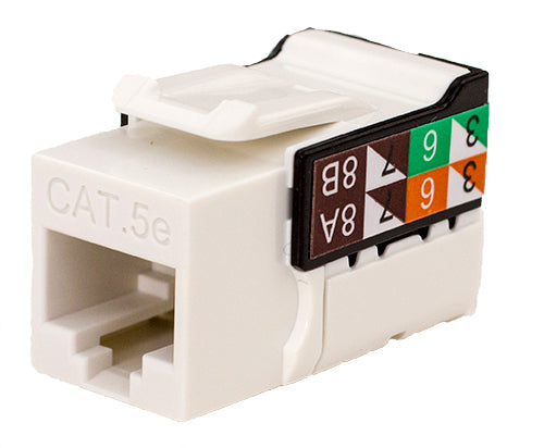 Jack RJ45 CAT5E V-Max Blanco