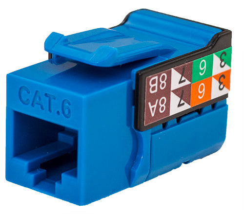 Jack RJ45 CAT6 V-Max Azul