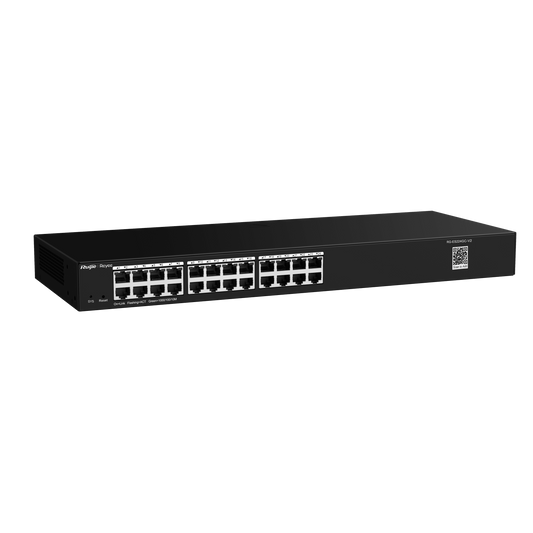 SWITCH GIGABIT NO ADMINISTRABLE 24 PUERTOS RG-ES224GC-V2 RUIJIE