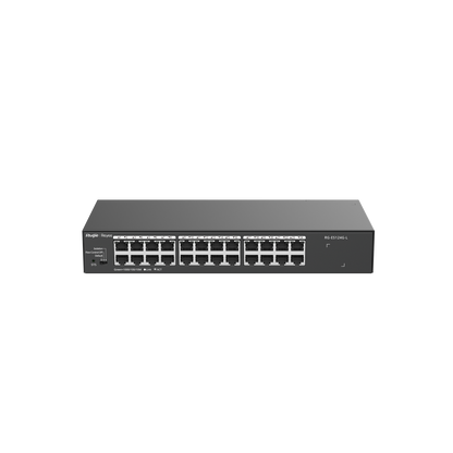 SWITCH 24P NO ADMIN 10/100/1000 RG-ES124G-L RUIJIE