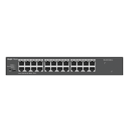 SWITCH 24P NO ADMIN 10/100/1000 RG-ES124G-L RUIJIE