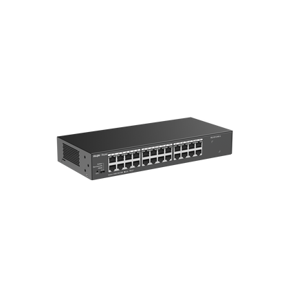 SWITCH 24P NO ADMIN 10/100/1000 RG-ES124G-L RUIJIE