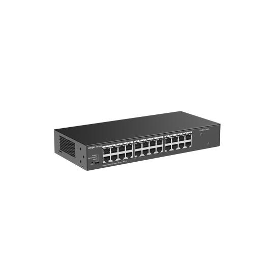 SWITCH 24P NO ADMIN 10/100/1000 RG-ES124G-L RUIJIE