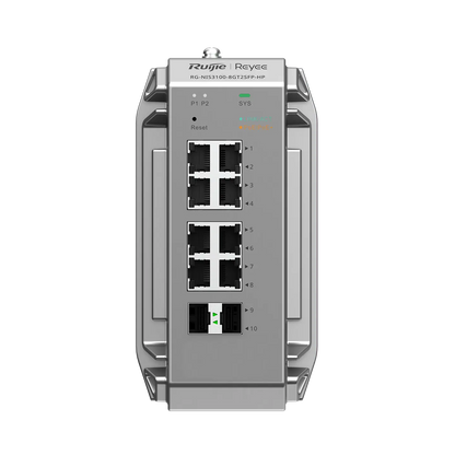 SWITCH INDUSTRIAL 8POE MAS 2 SFP